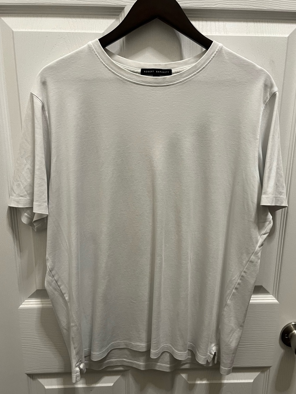 Robert Barakett White Crewneck Men’s T-Shirt